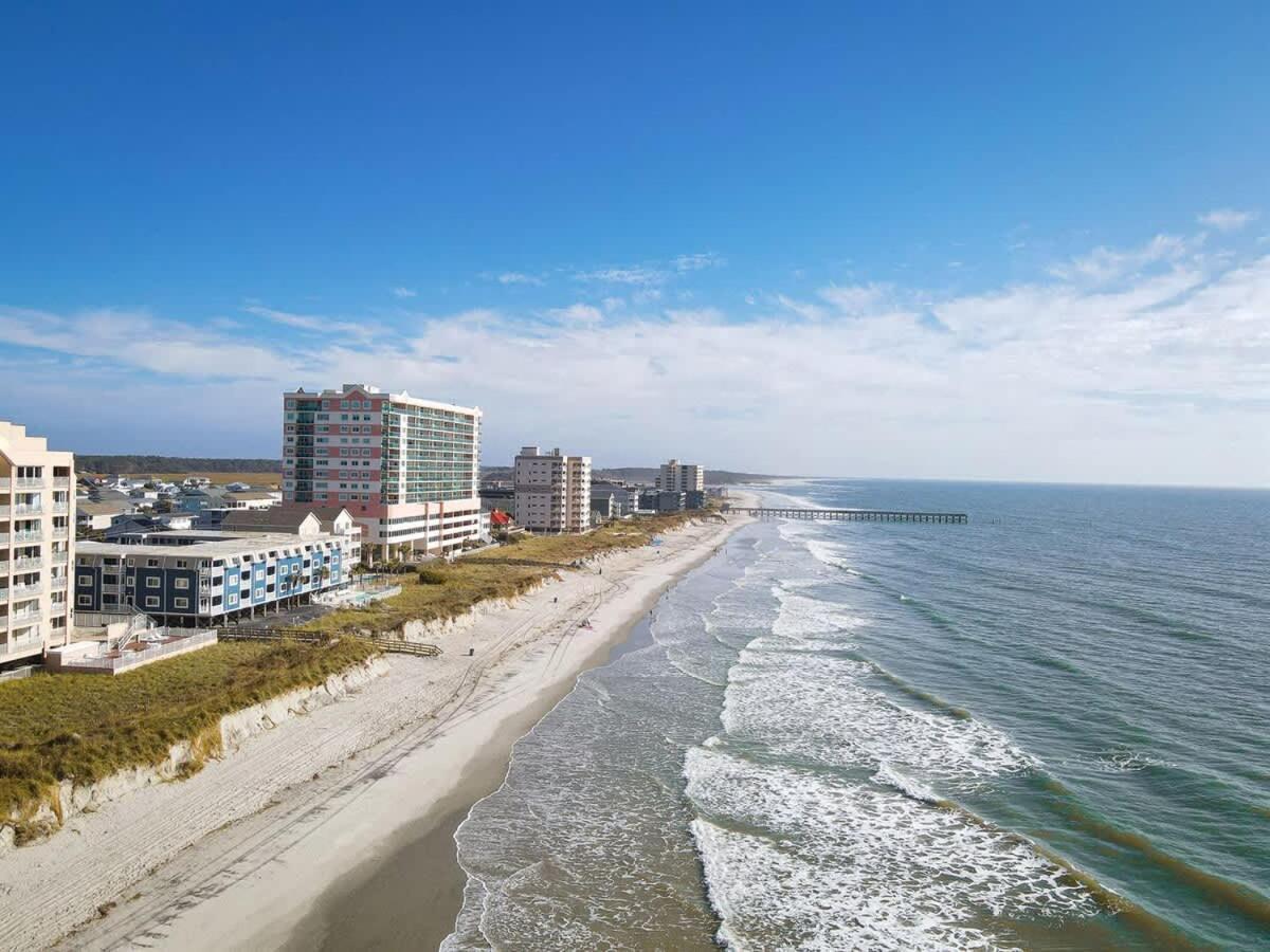 *2Br Oceanfront Retreat*King Ensuite*Pool*Nmb Cherry Grove*Pc4 默特尔比奇 外观 照片