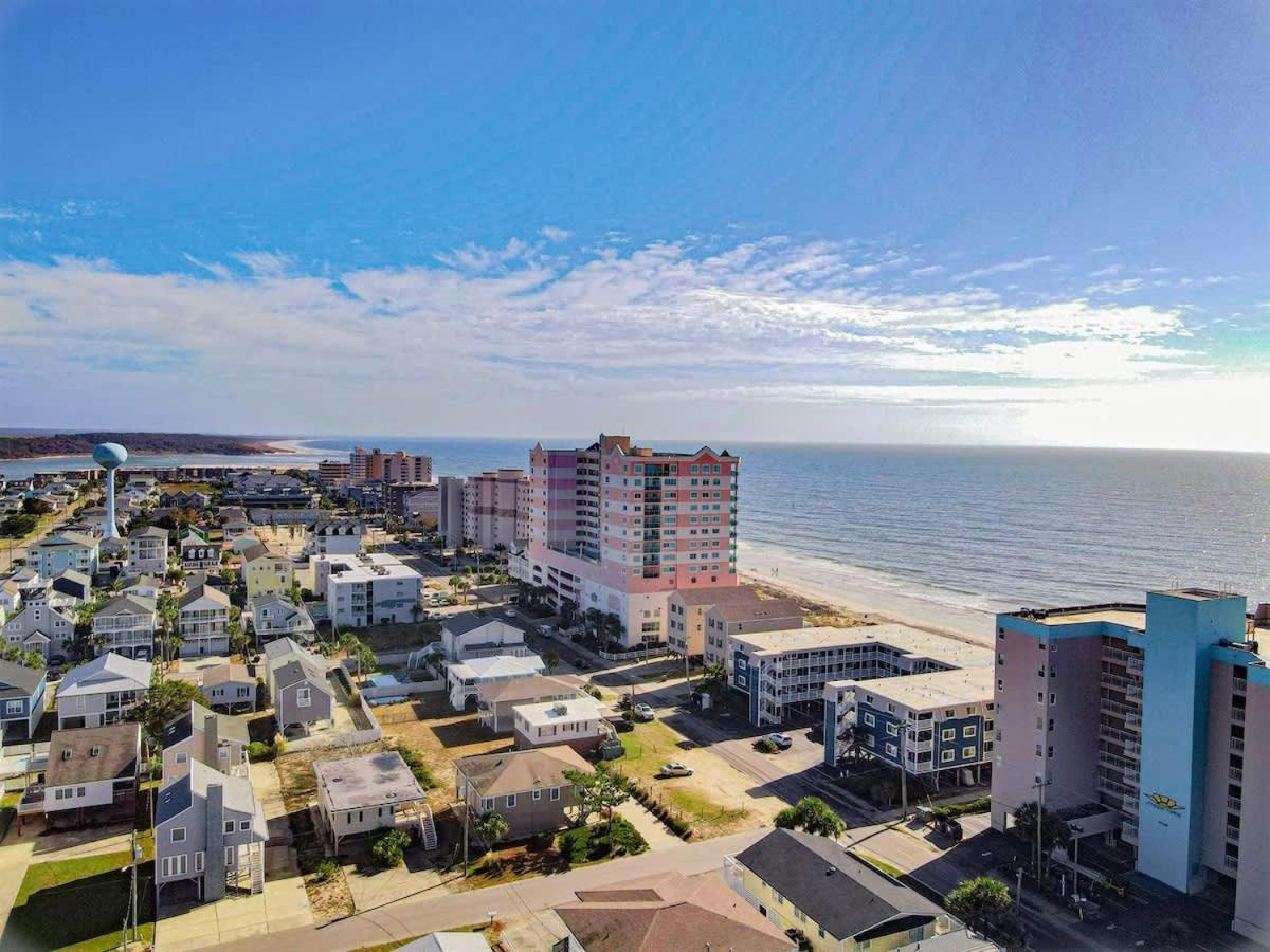 *2Br Oceanfront Retreat*King Ensuite*Pool*Nmb Cherry Grove*Pc4 默特尔比奇 外观 照片