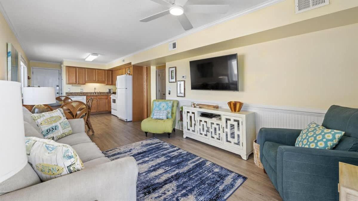 *2Br Oceanfront Retreat*King Ensuite*Pool*Nmb Cherry Grove*Pc4 默特尔比奇 外观 照片