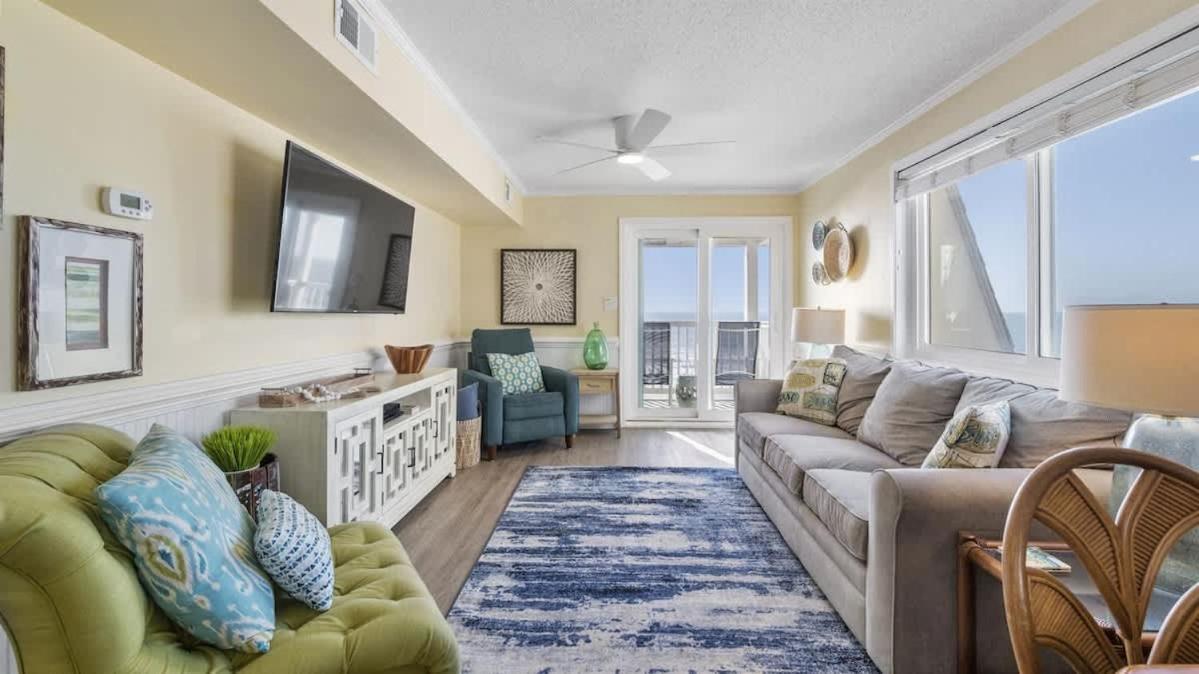 *2Br Oceanfront Retreat*King Ensuite*Pool*Nmb Cherry Grove*Pc4 默特尔比奇 外观 照片