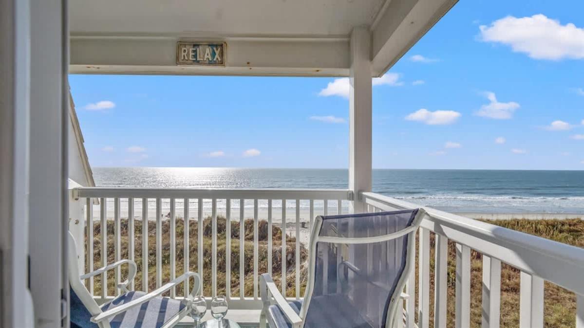 *2Br Oceanfront Retreat*King Ensuite*Pool*Nmb Cherry Grove*Pc4 默特尔比奇 外观 照片