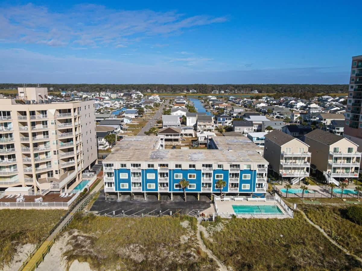 *2Br Oceanfront Retreat*King Ensuite*Pool*Nmb Cherry Grove*Pc4 默特尔比奇 外观 照片